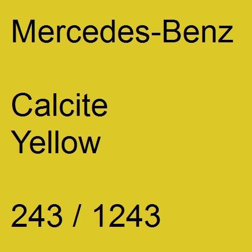 Mercedes-Benz, Calcite Yellow, 243 / 1243.